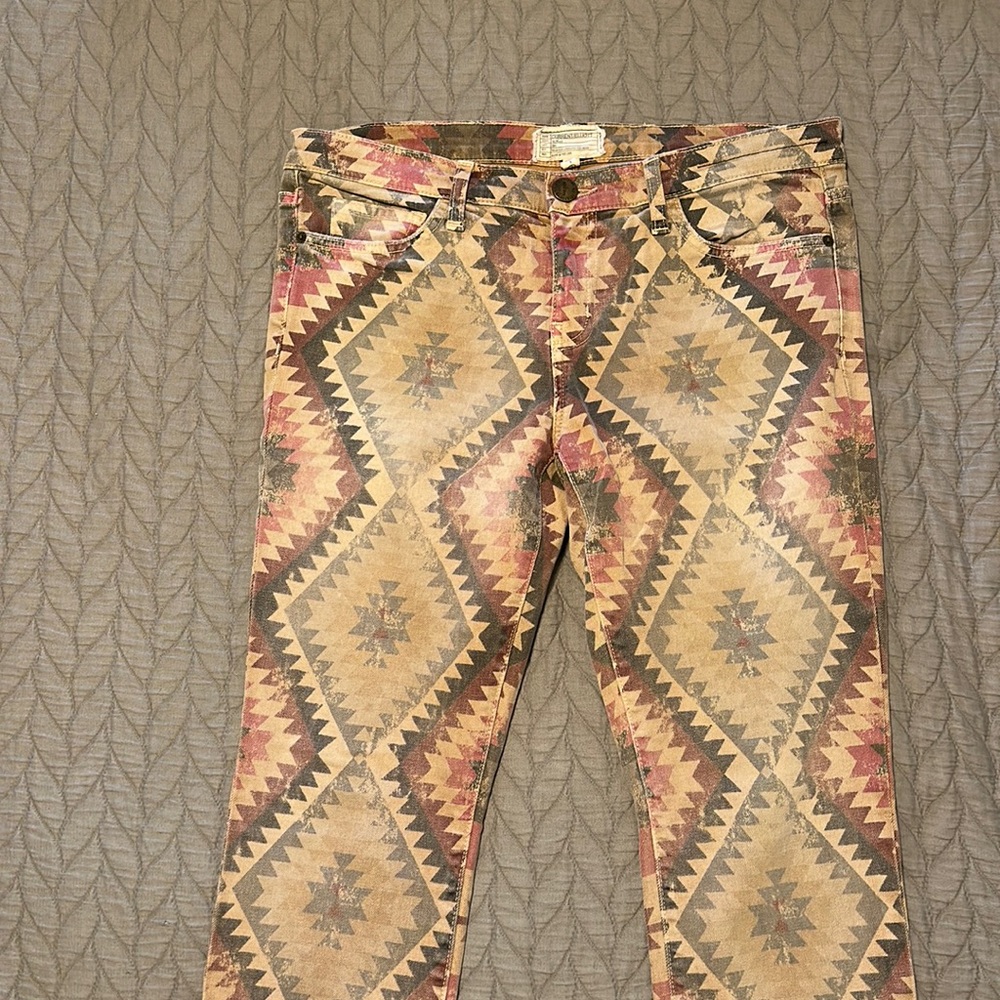 CURRENT/ELLIOTT Desert Navajo Stiletto jeans
